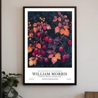 William Morris Cotton Prints Exhibition Poster