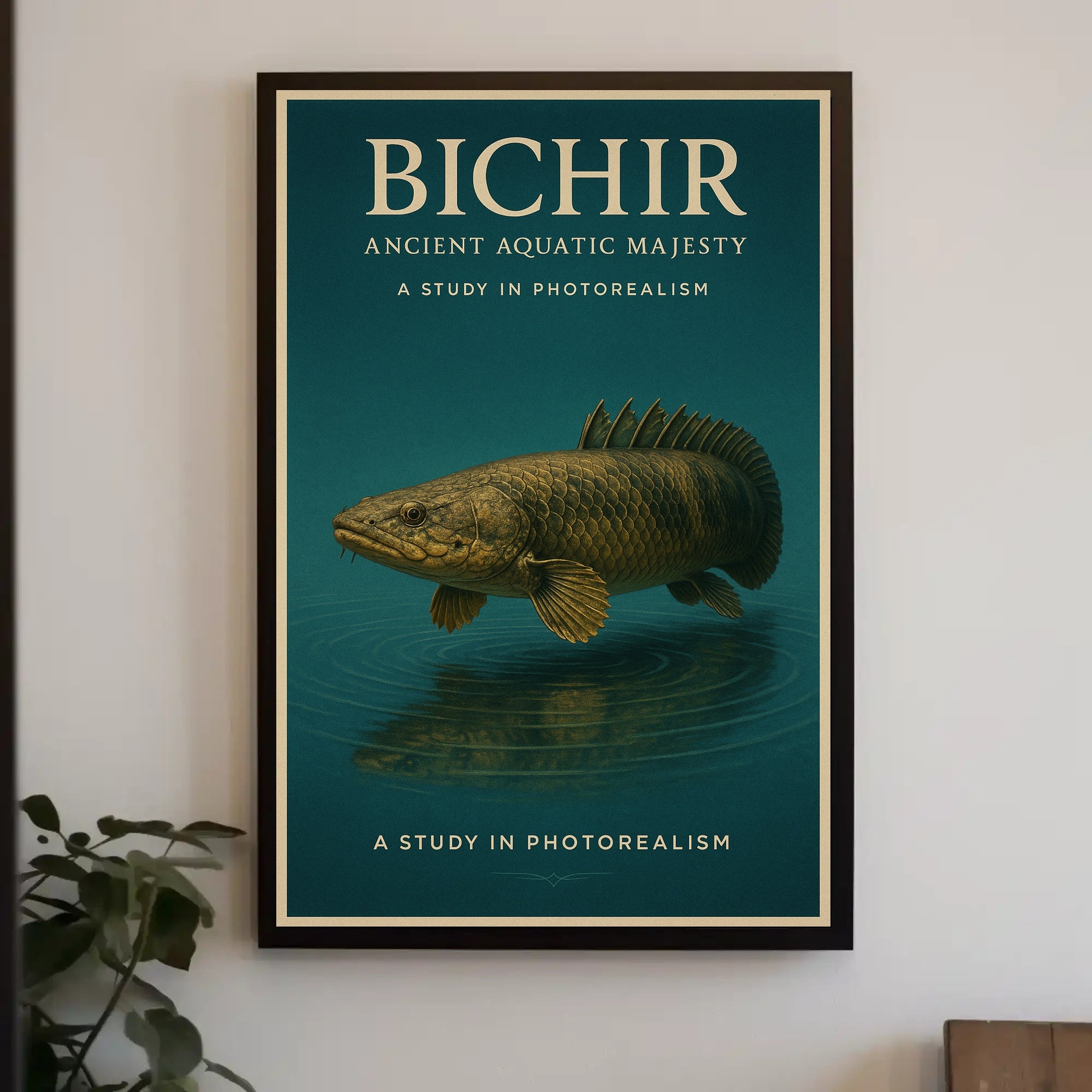 Bichir Ancient Aquatic Majesty Poster PosterGoat