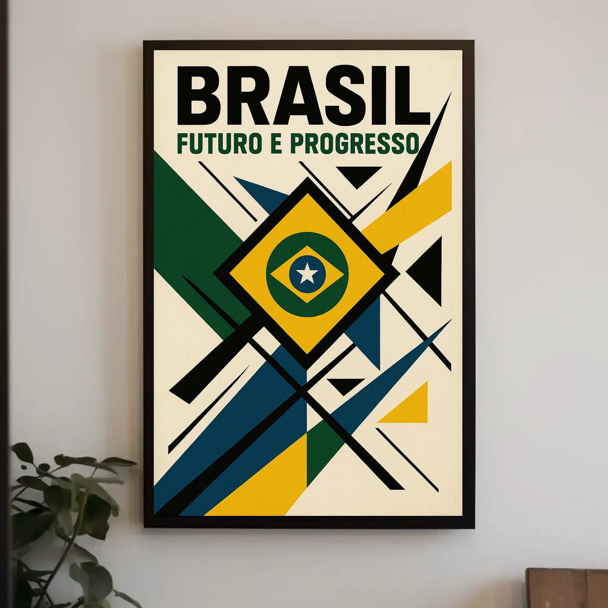 Brasil Futuro e Progresso Poster