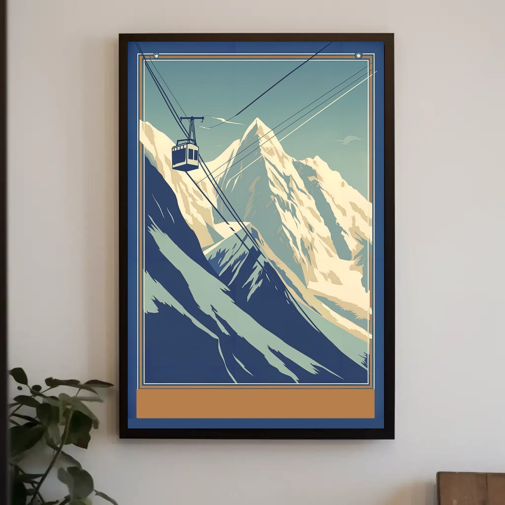 Mountain Cable Car Adventure Poster