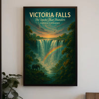 Victoria Falls The Smoke That Thunders Poster