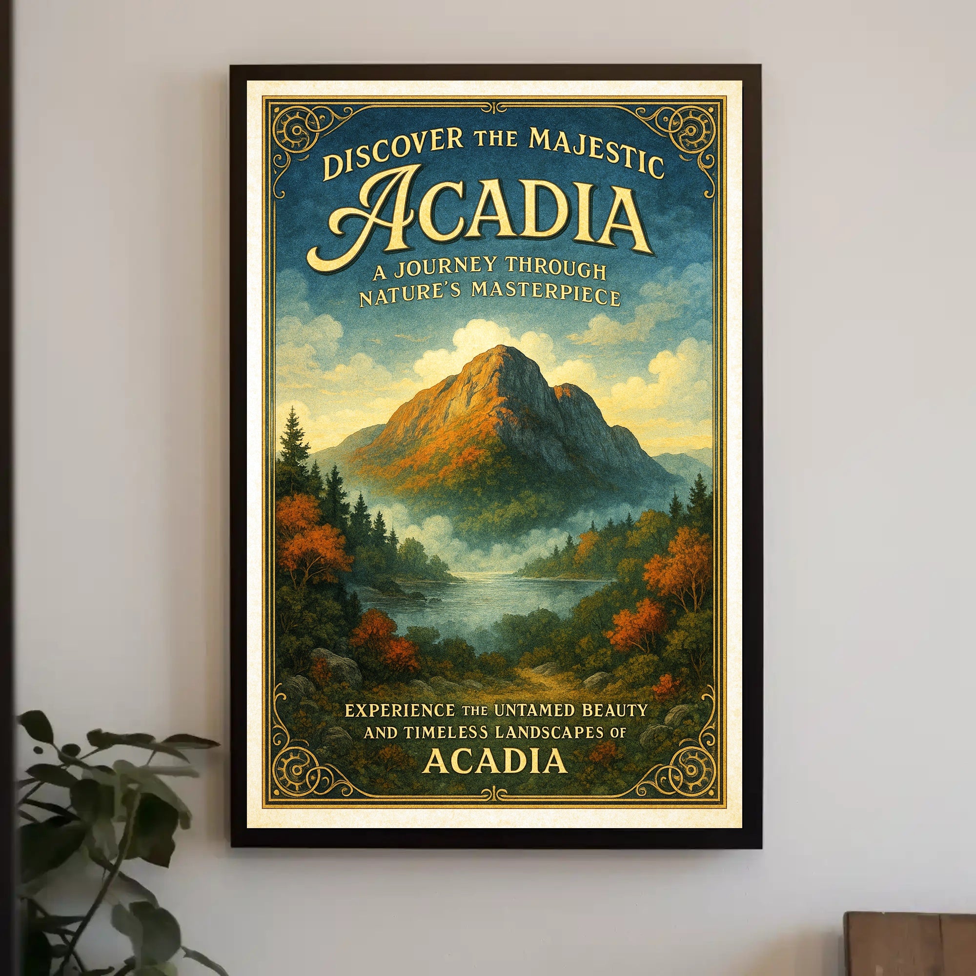 Discover the Majestic Acadia Poster PosterGoat