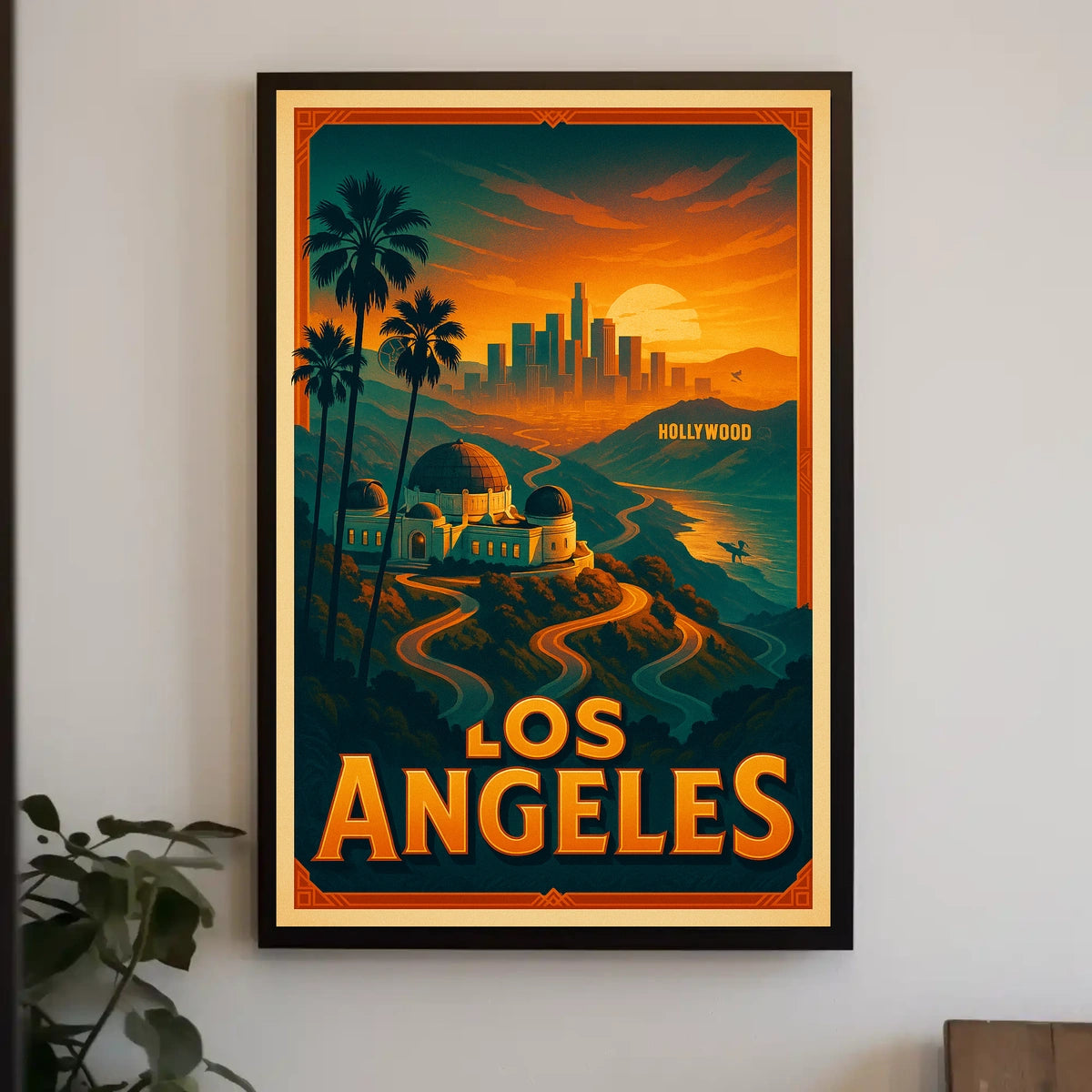 Los Angeles Dreamscape Poster