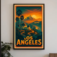 Los Angeles Dreamscape Poster