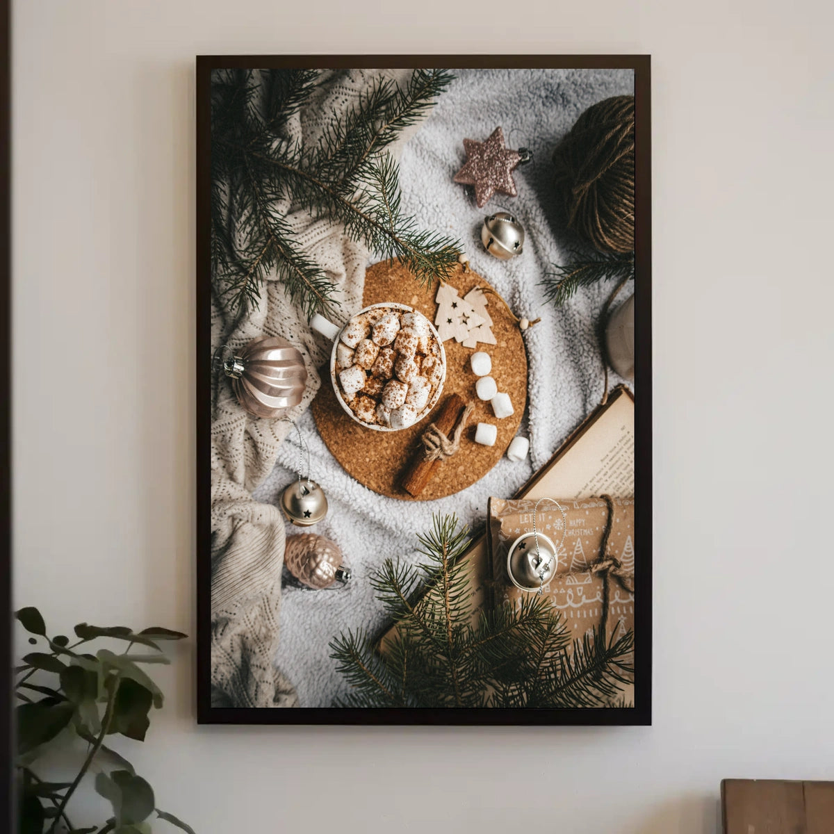 Cozy Winter Scene Poster