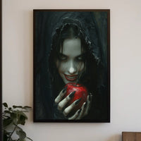 Sinister Apple Dark Fantasy Character Art Poster PosterGoat