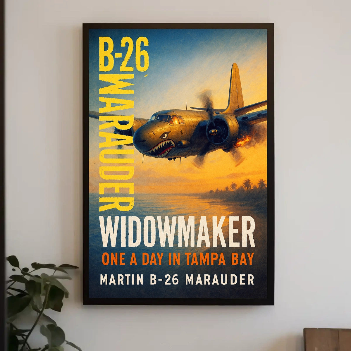 Martin B-26 Marauder Poster