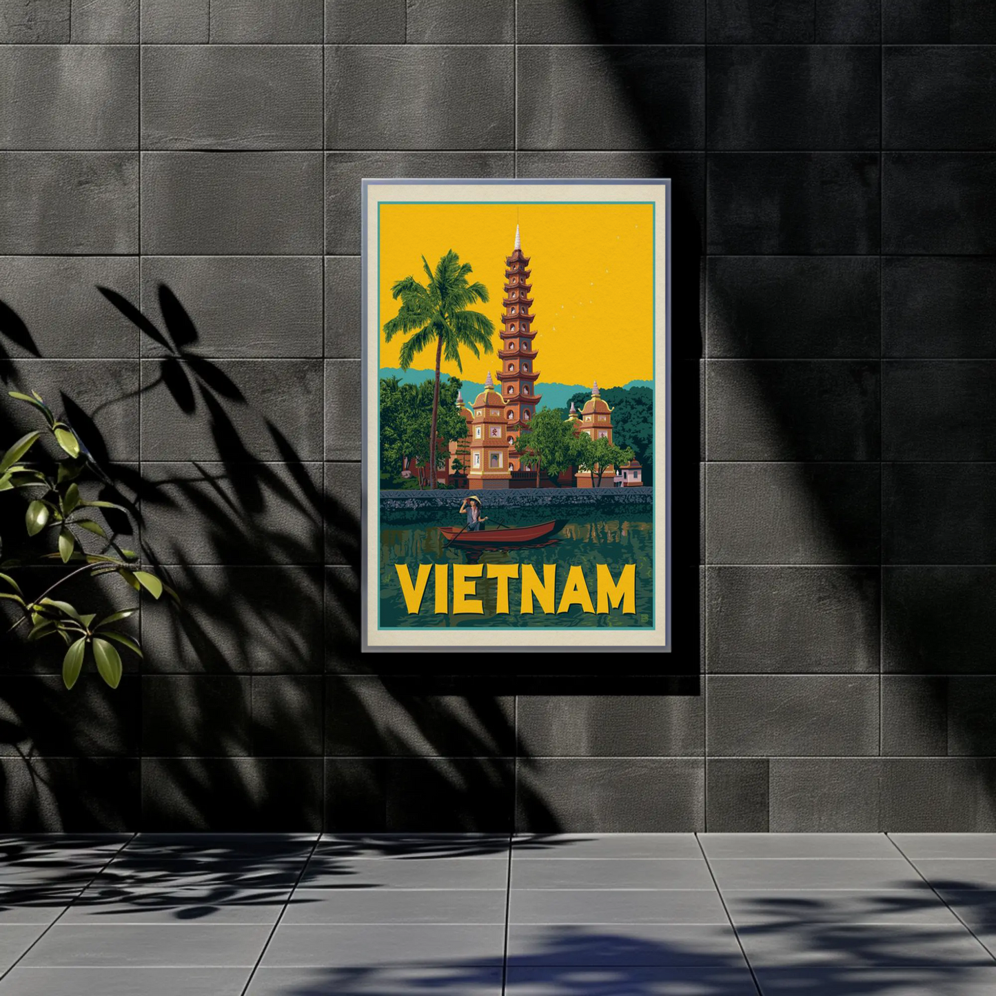 Vietnam Vintage Poster