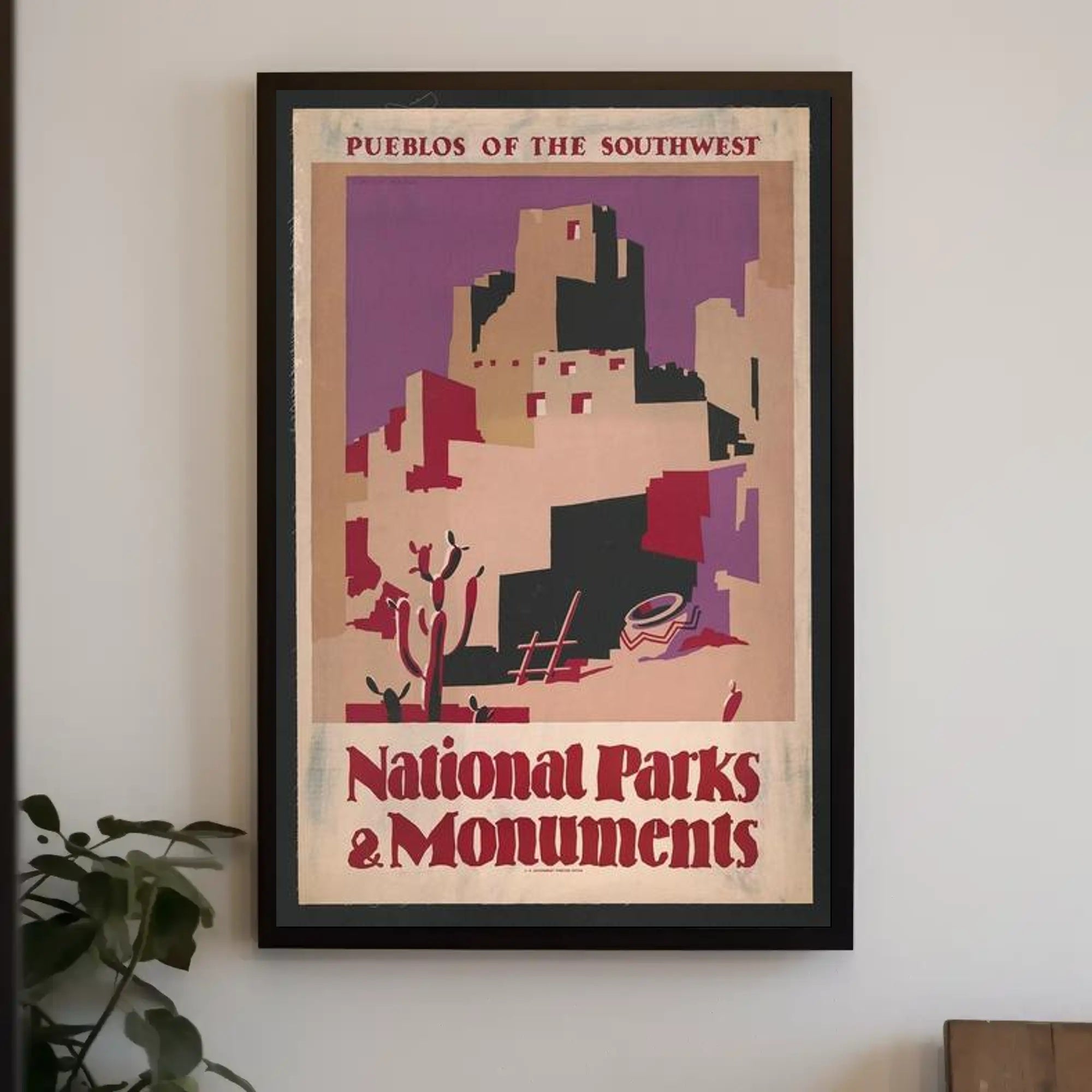 Pueblos of the Southwest Poster PosterGoat