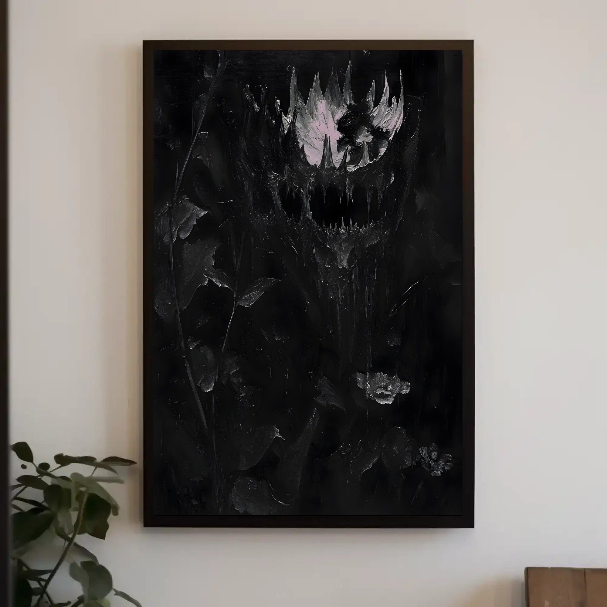 Dark and Haunting Abstract Artistry Poster PosterGoat
