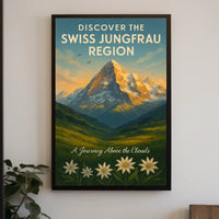 Discover the Swiss Jungfrau Region Poster