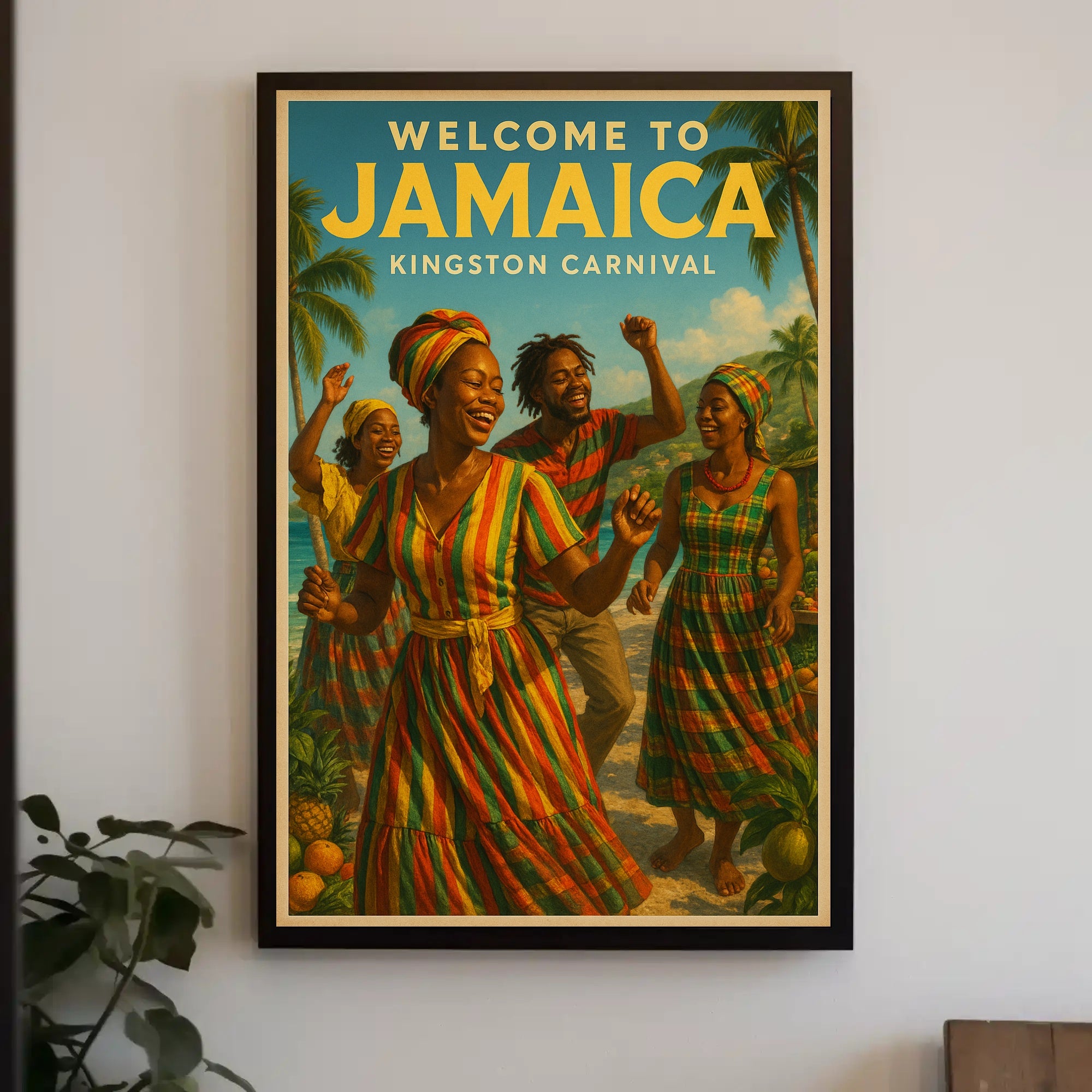 Welcome to Jamaica Carnival Poster