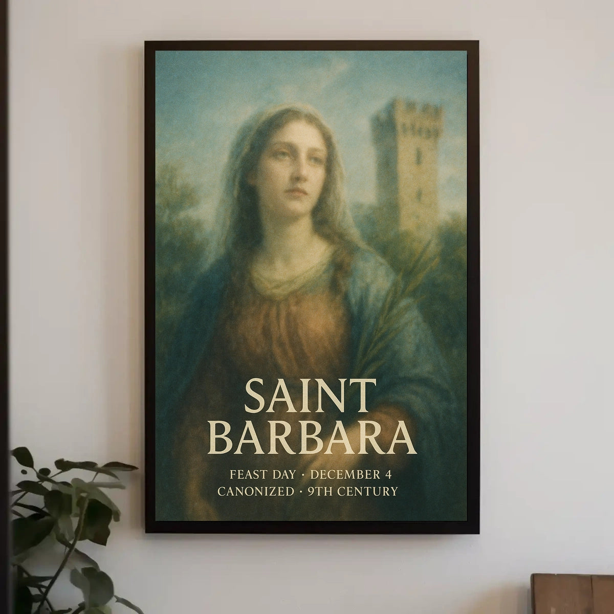 Saint Barbara Poster