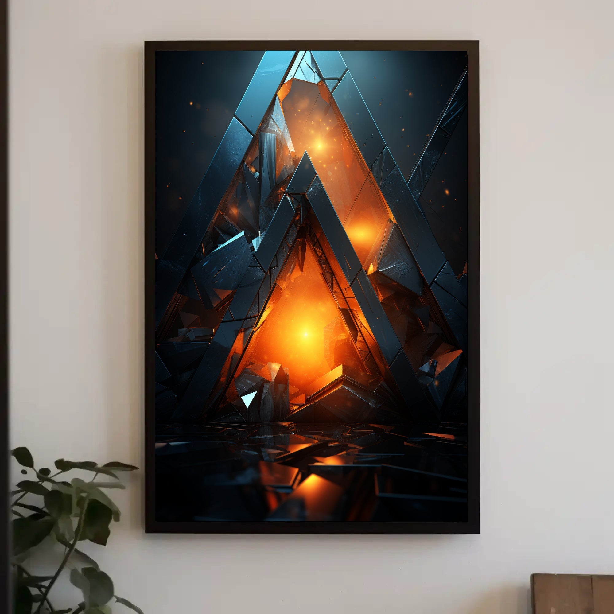 Geometric Inferno Poster