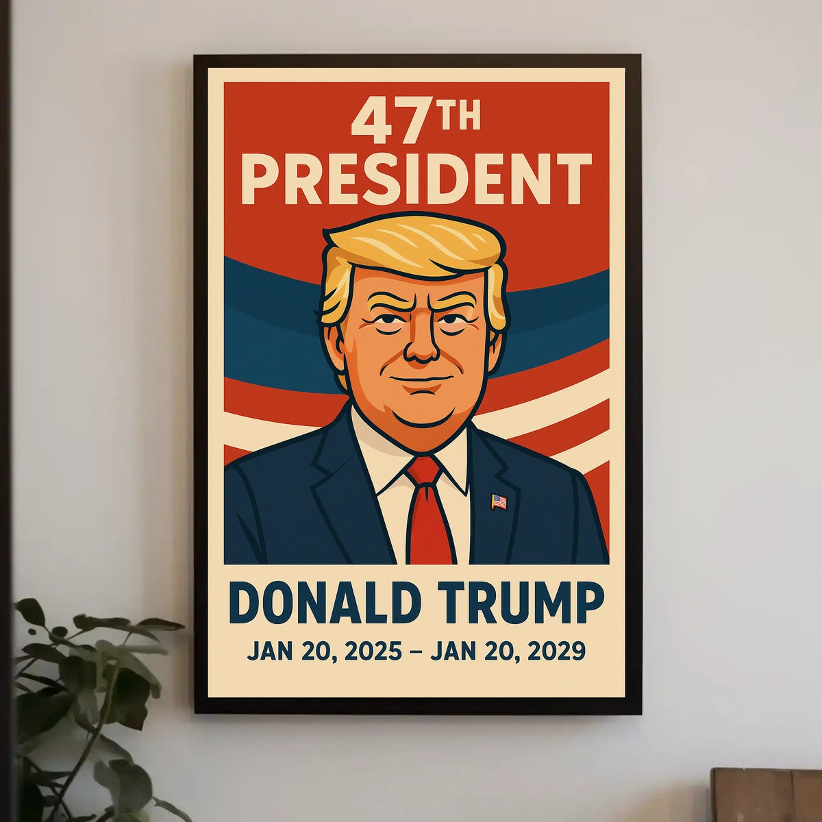 Donald Trump The Pinnacle of Leadership Poster