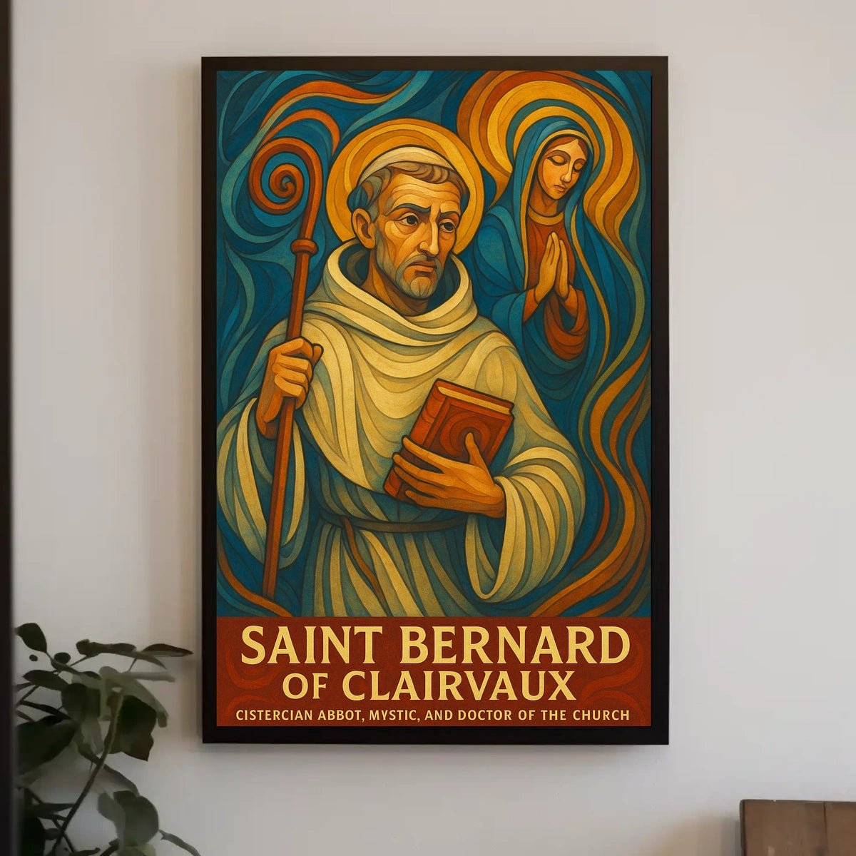 Saint Bernard of Clairvaux Poster