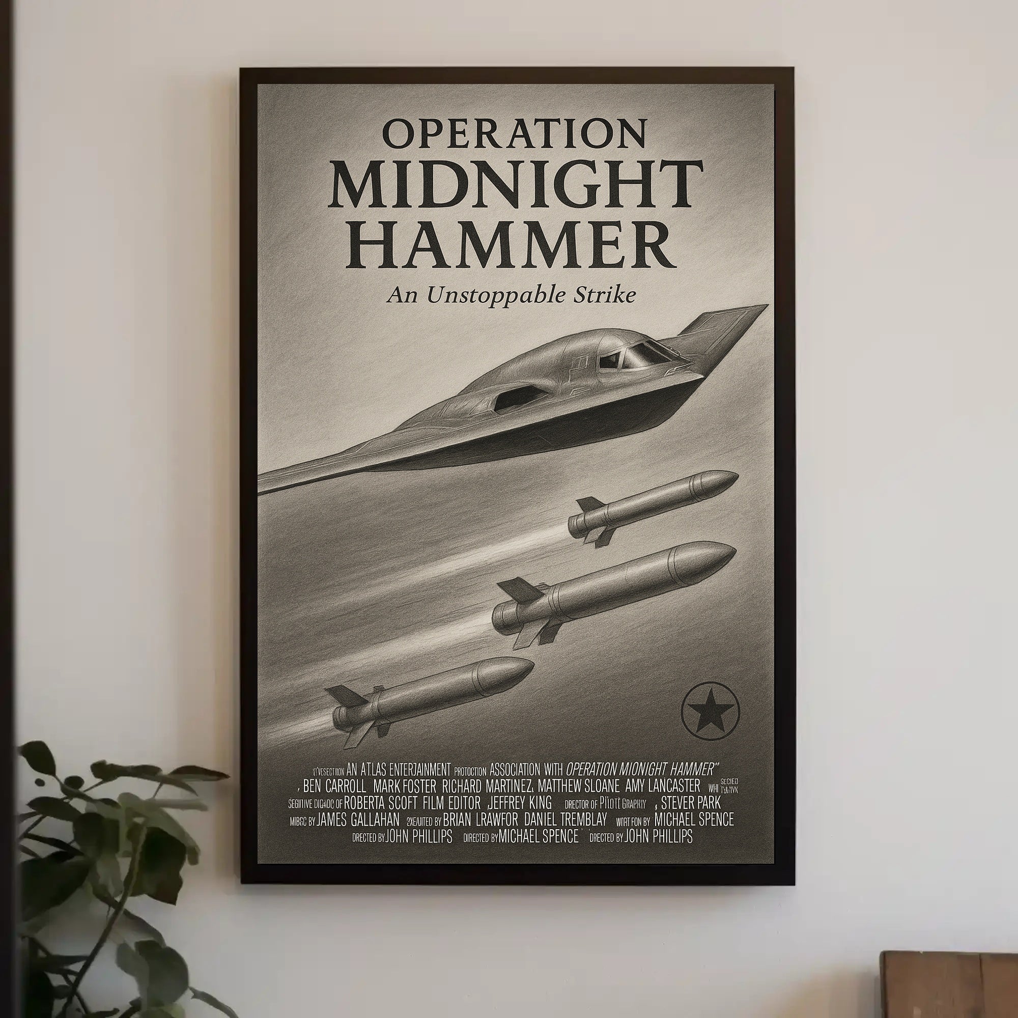 Operation Midnight Hammer Poster PosterGoat