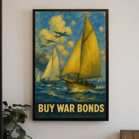 Buy War Bonds A Patriotic Call Poster