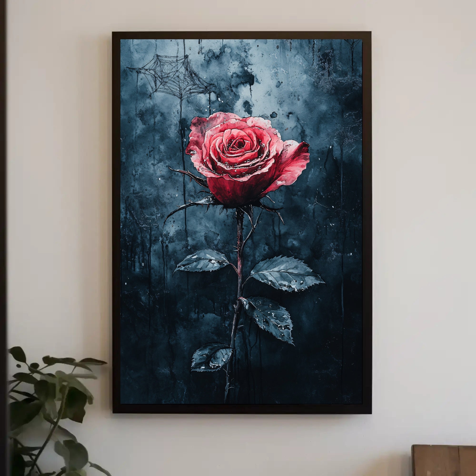 Ethereal Rose Poster