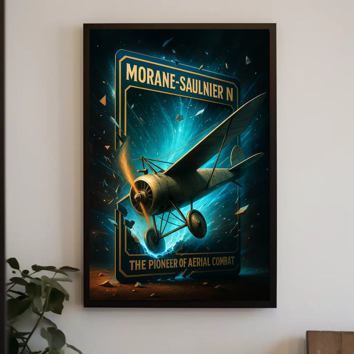Morane-Saulnier N The Pioneer of Aerial Combat Poster