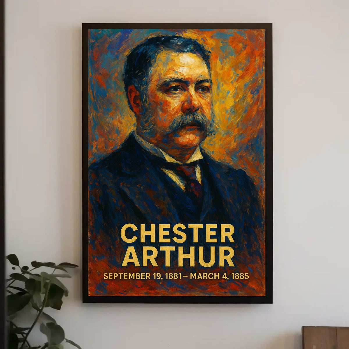 Chester Arthur Poster