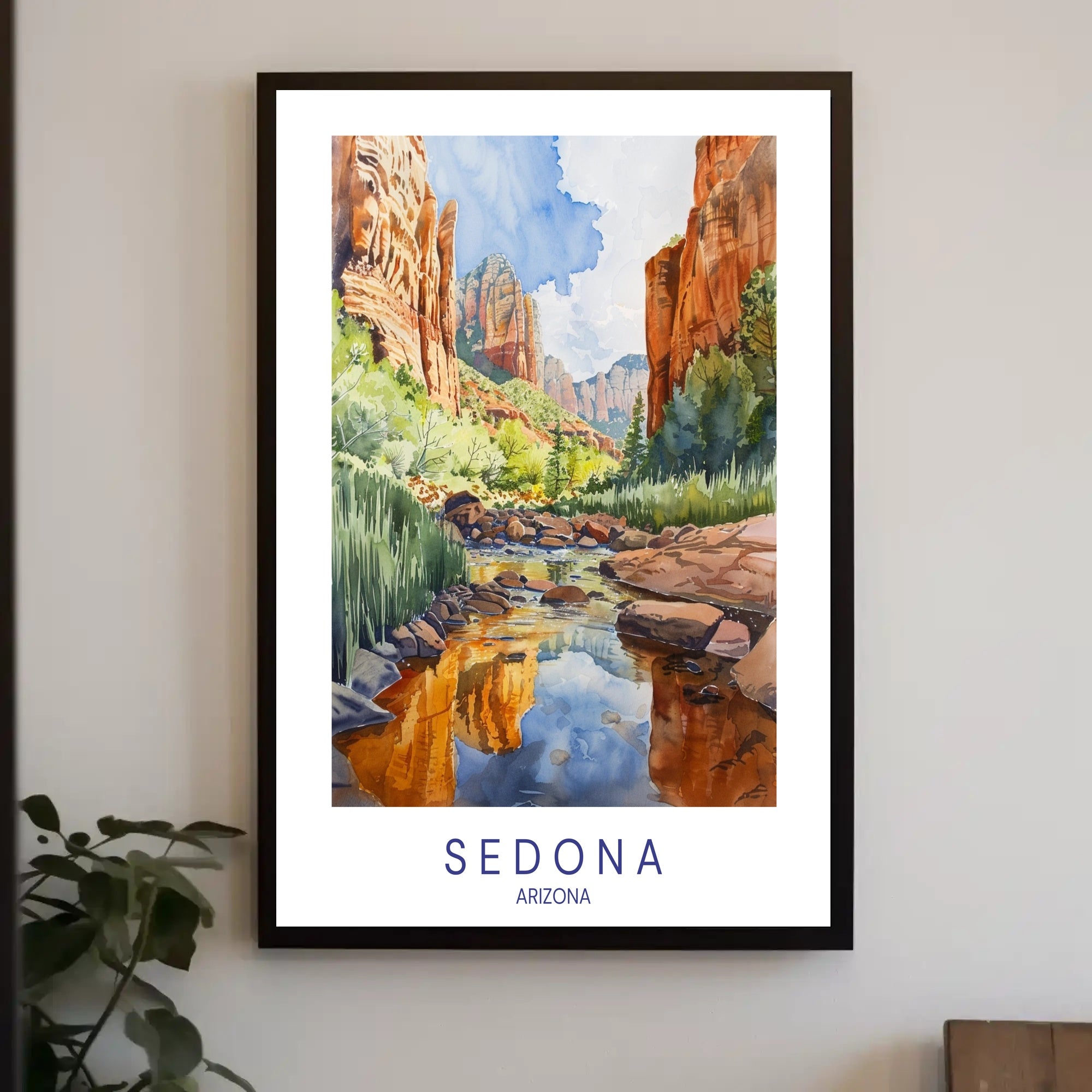 Serene Sedona Poster PosterGoat