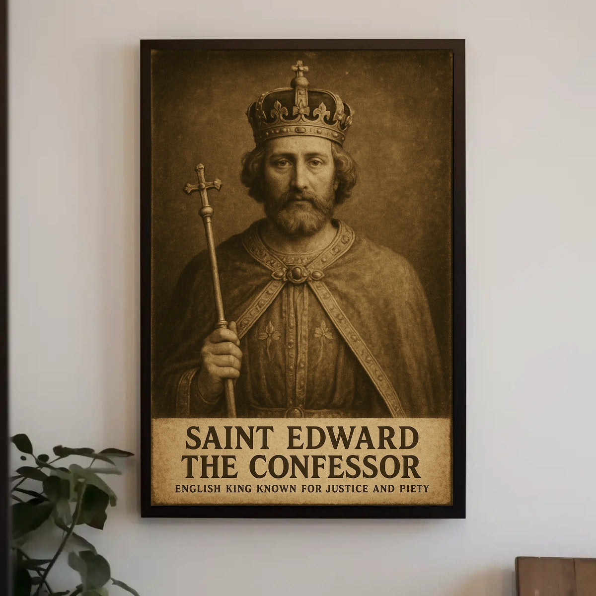 Saint Edward The Confessor Poster