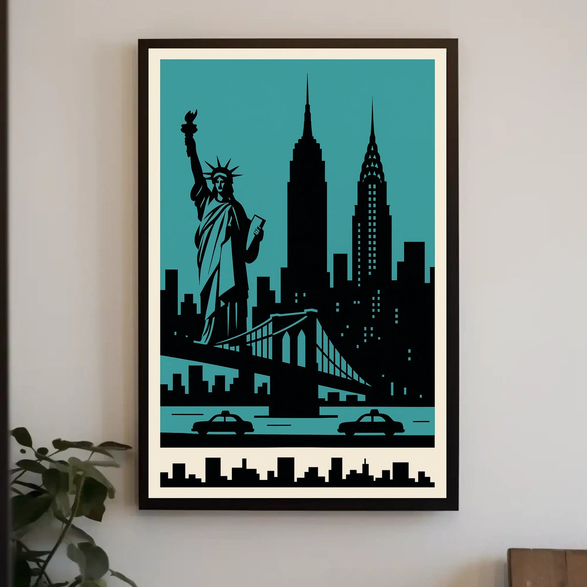 Iconic New York City Poster