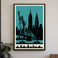 Iconic New York City Poster