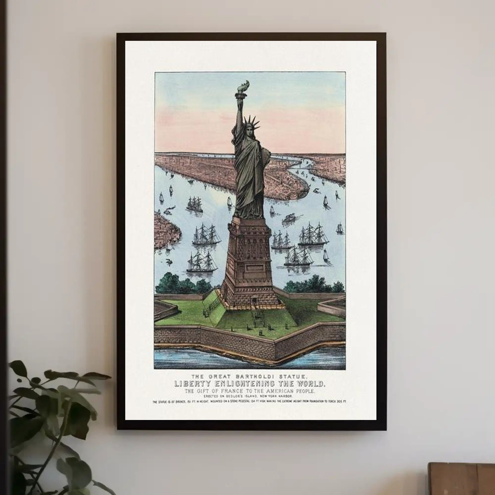 The Great Bartholdi Statue Poster PosterGoat