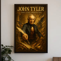 John Tyler 10th President Poster
