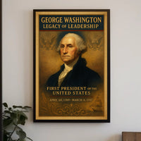 George Washington 1st President Poster PosterGoat