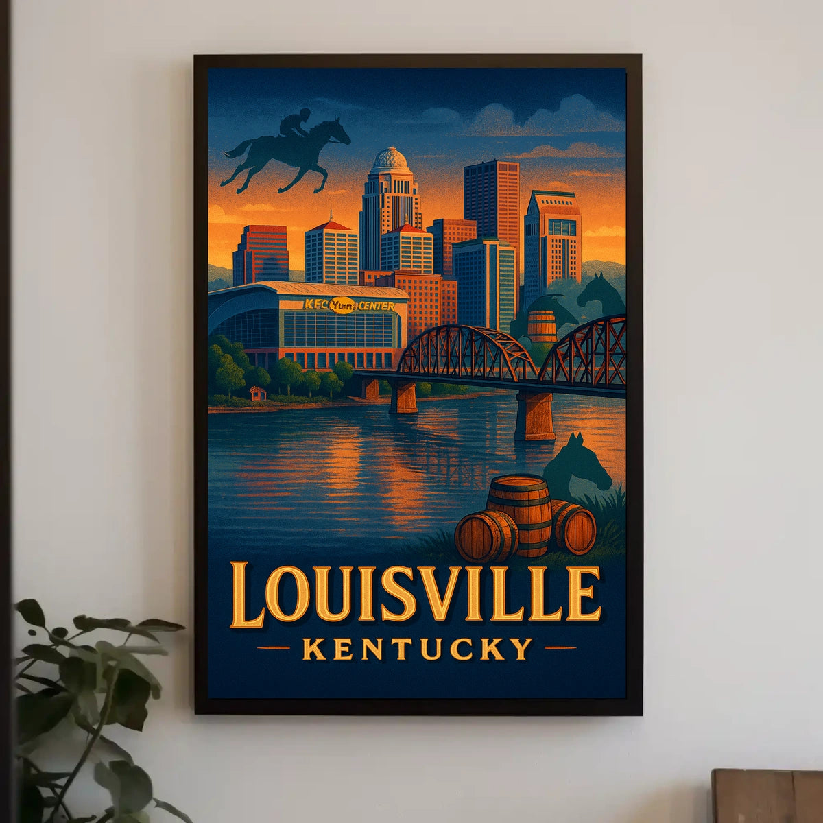 Louisville, Kentucky Poster