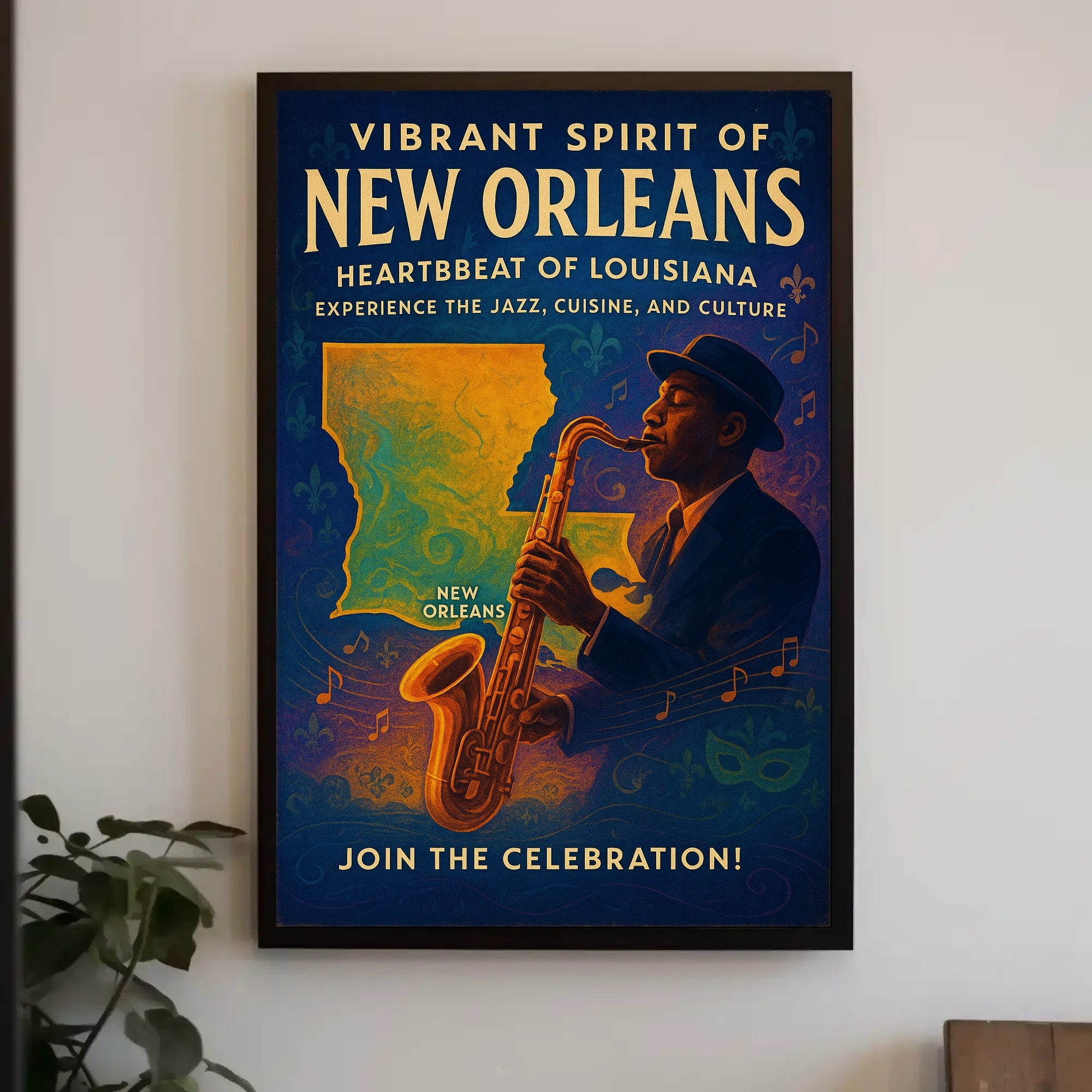 Vibrant Spirit of New Orleans Poster PosterGoat