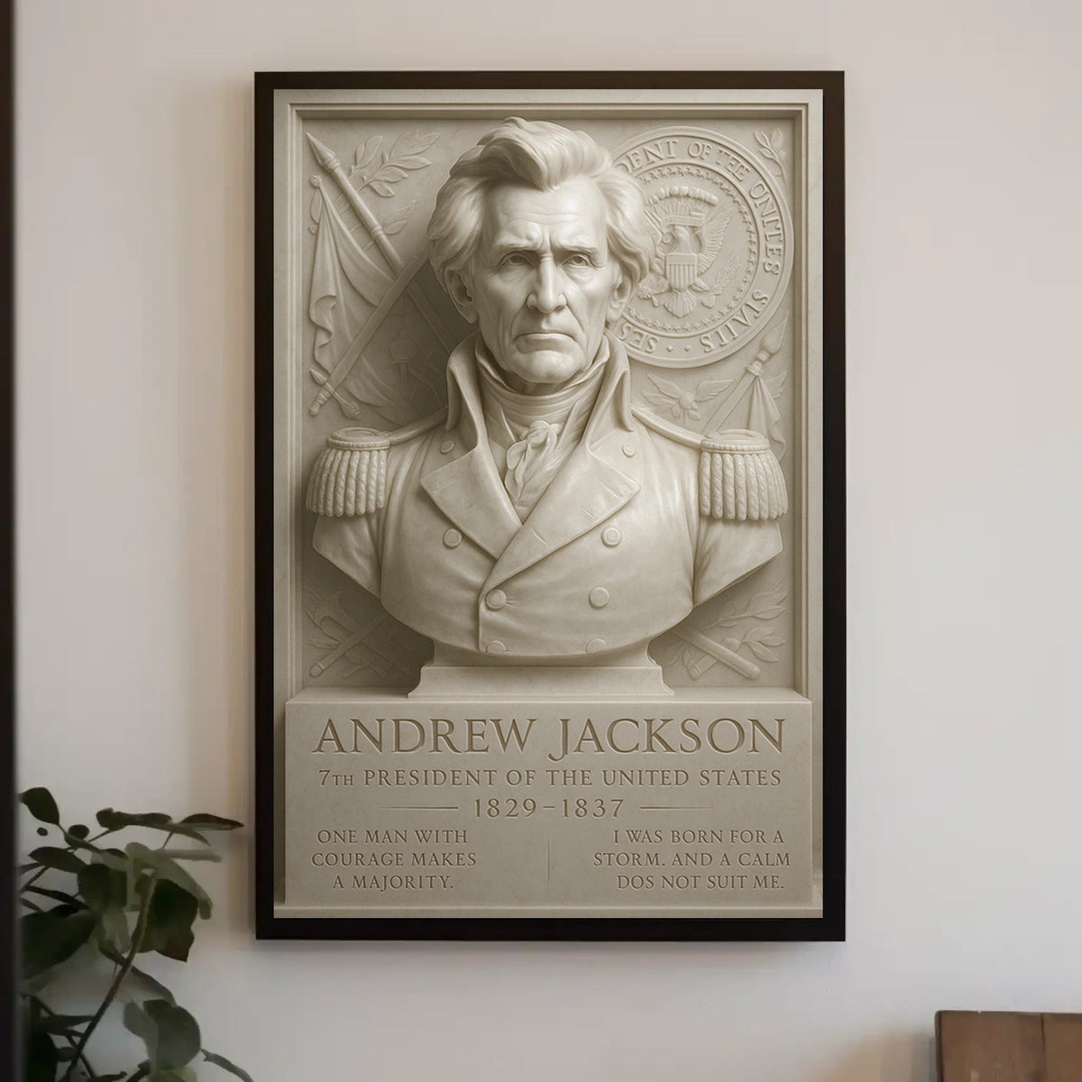 Andrew Jackson 7th President Poster