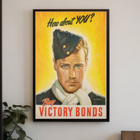 World War II Victory Bonds Propaganda Poster