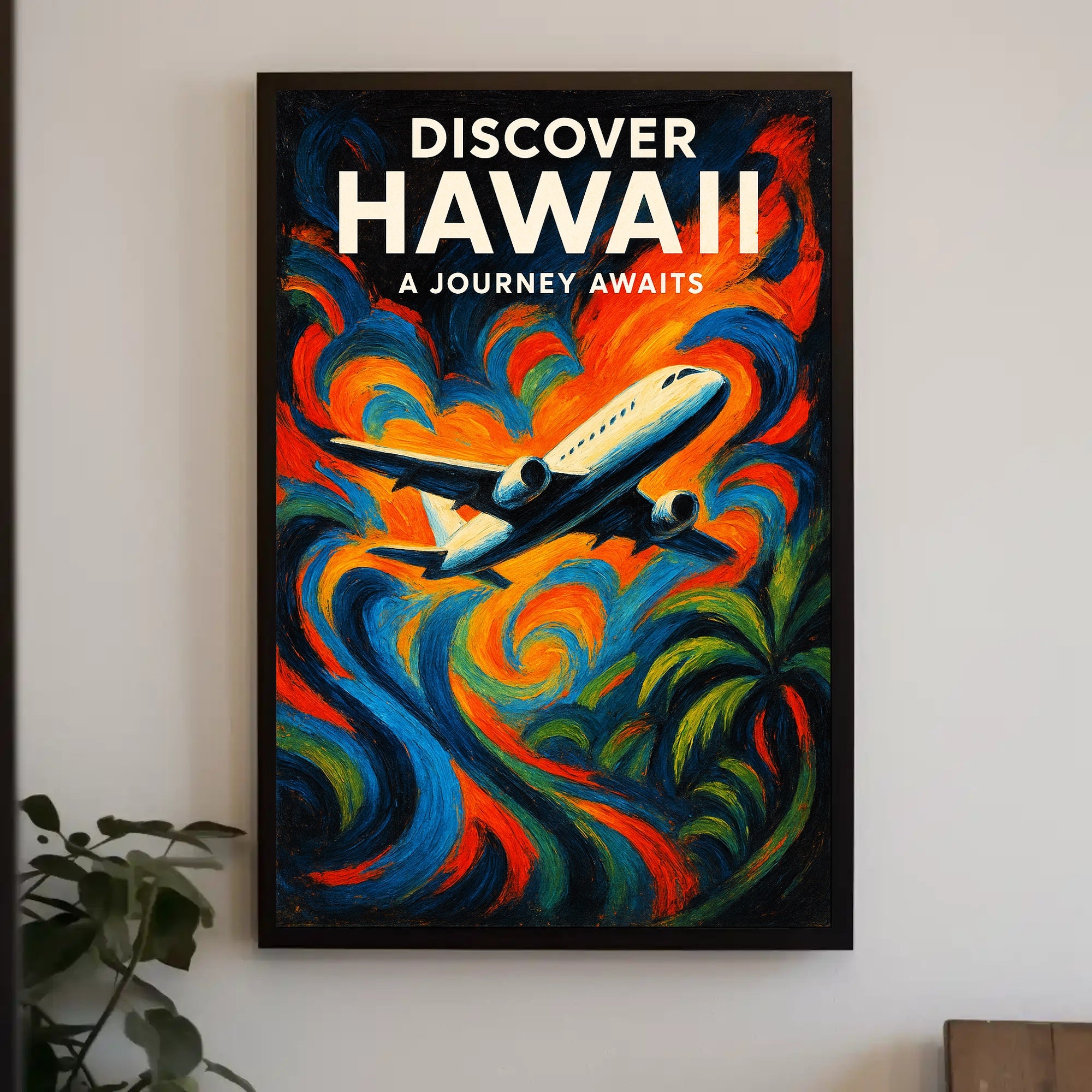 Discover Hawaii - A Journey Awaits Poster PosterGoat