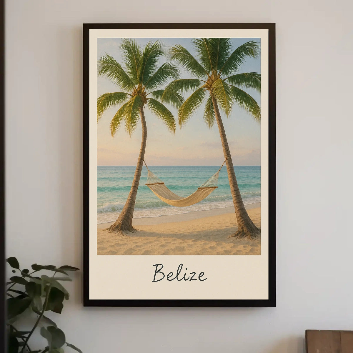 Belize Beach Getaway Poster