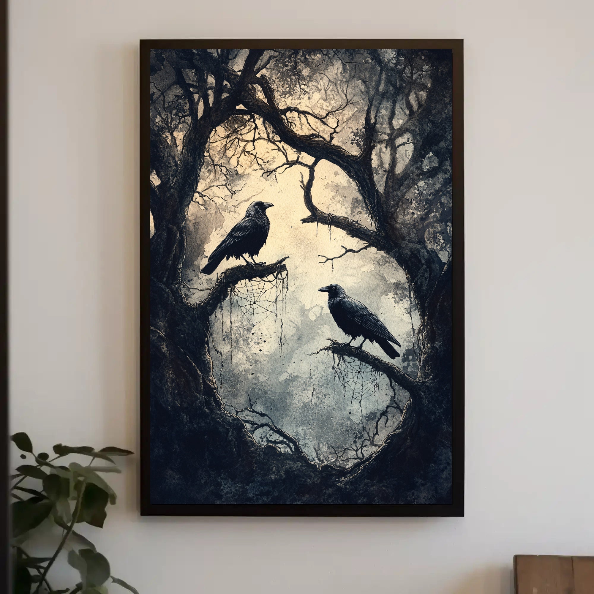 Ravens In The Enchanted Forest Poster