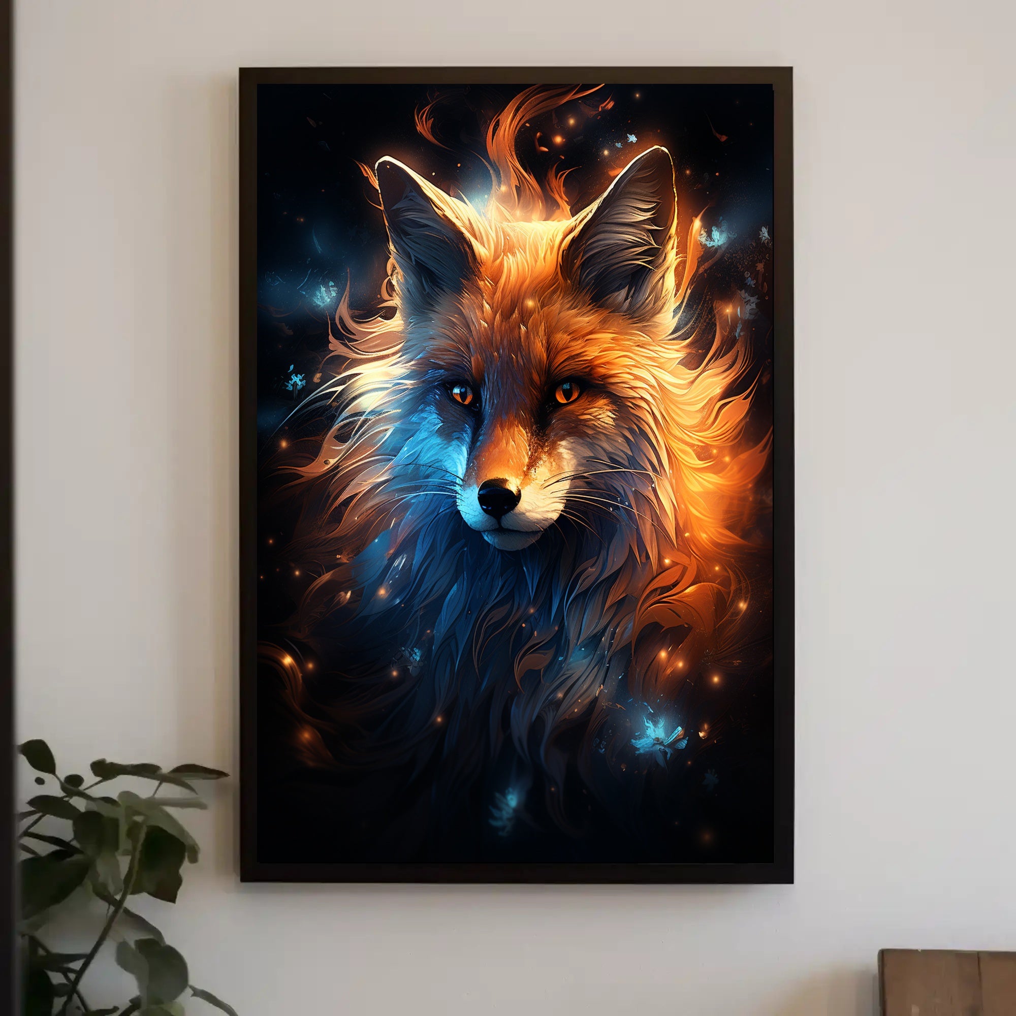 Enchanted Fox Poster PosterGoat