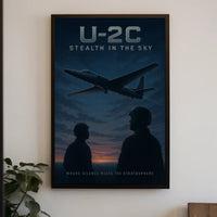 U-2C Stealth in the Sky Poster PosterGoat