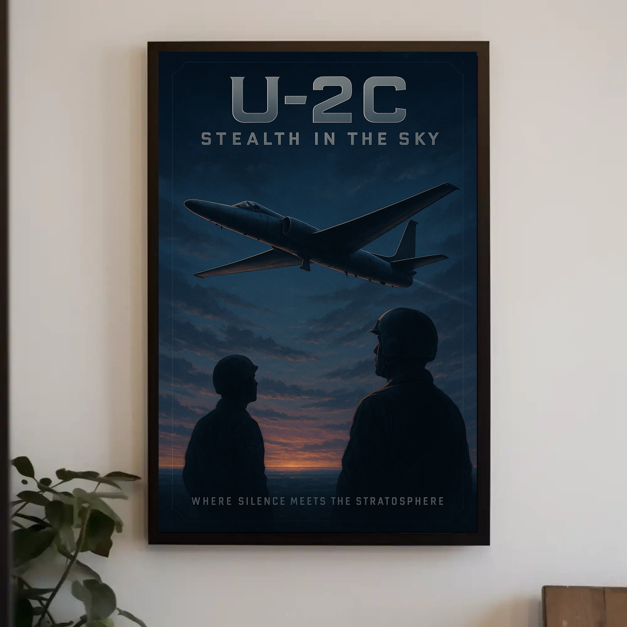 U-2C Stealth in the Sky Poster PosterGoat