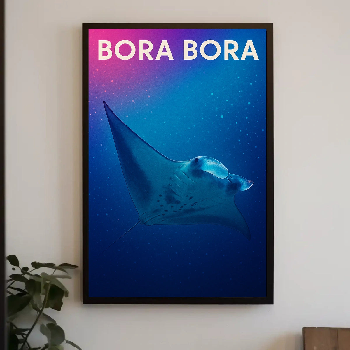 Bora Bora Underwater Adventure Poster