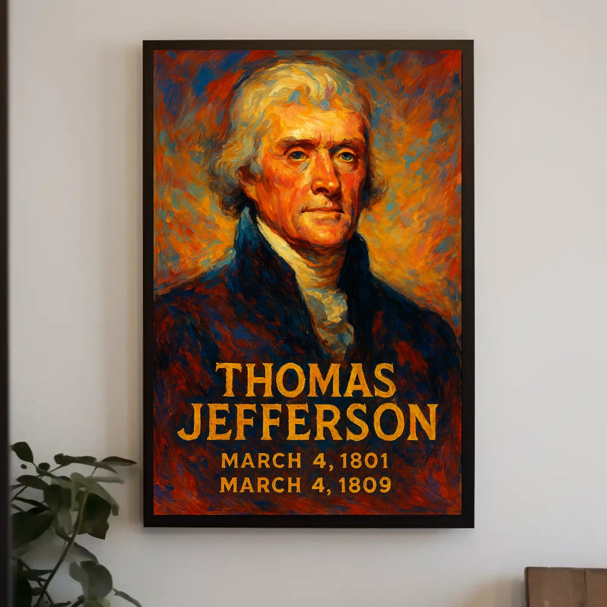 Thomas Jefferson 3Rd President Poster