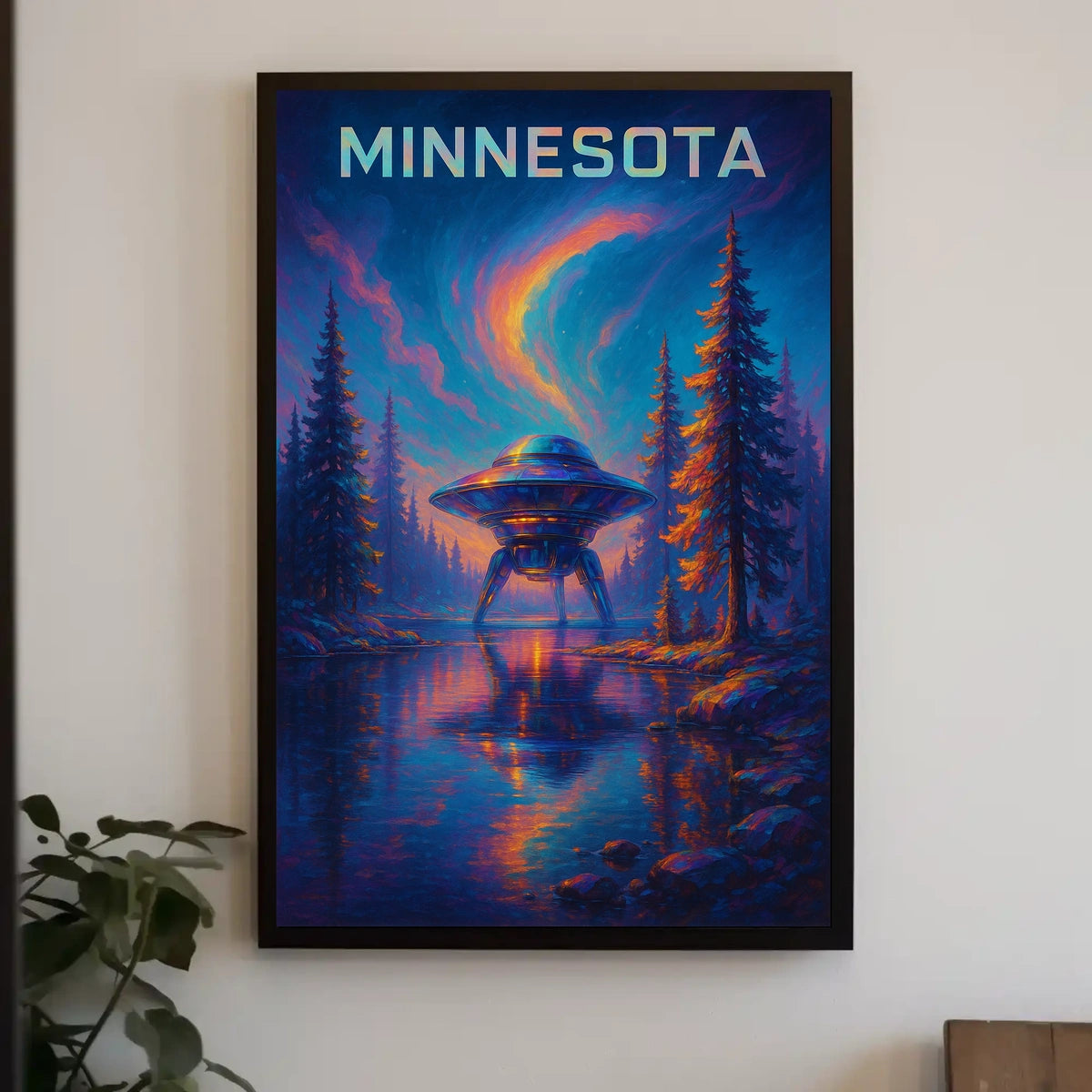 Minnesota A Surreal Landscape Surreal Poster