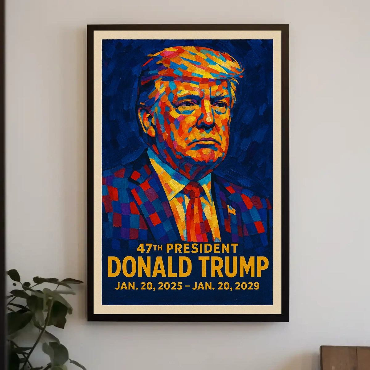 Donald Trump 47th President Poster