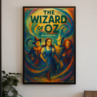 The Wizard of Oz Impressionistic Fantasy or Mythology Poster PosterGoat