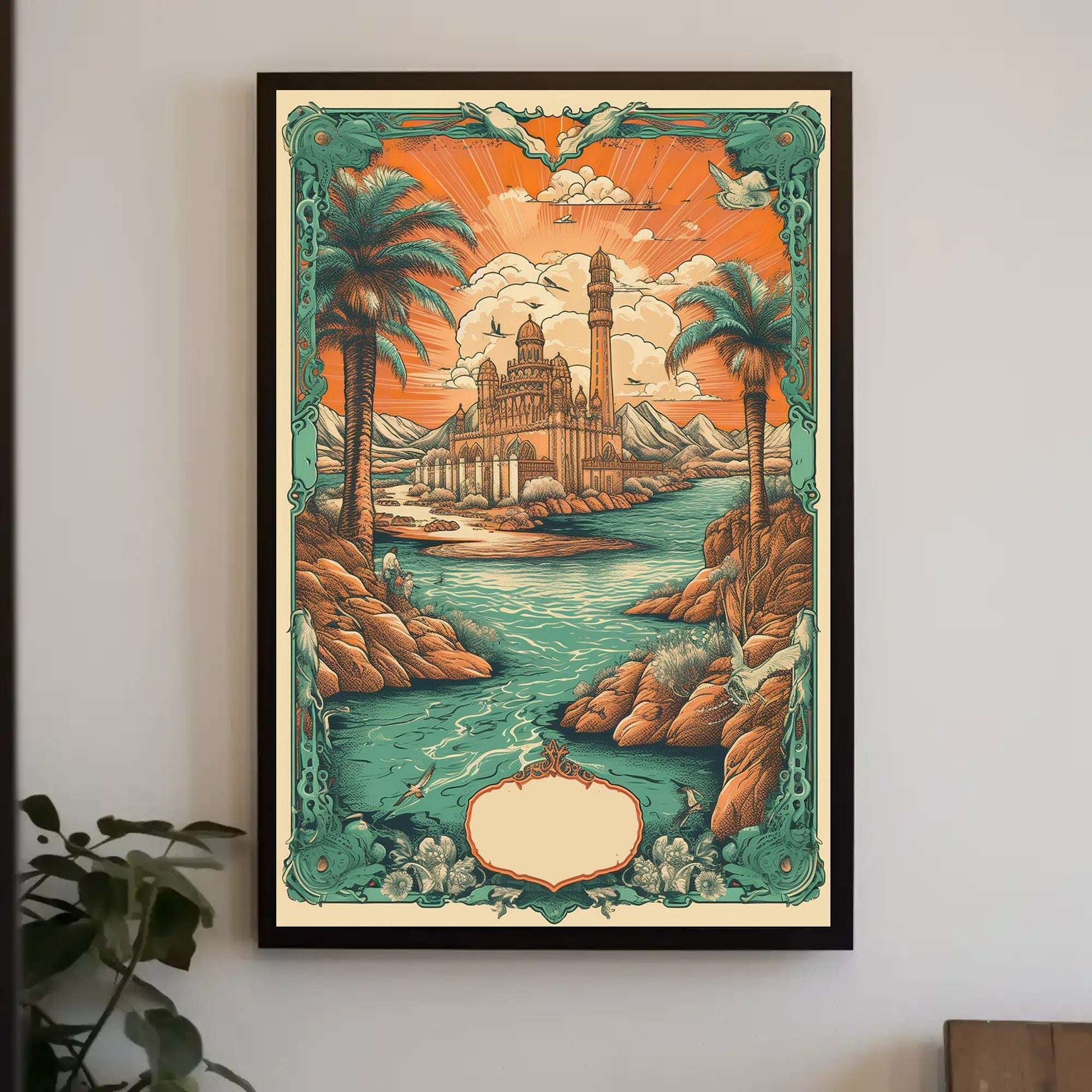 Enchanted Oasis Poster