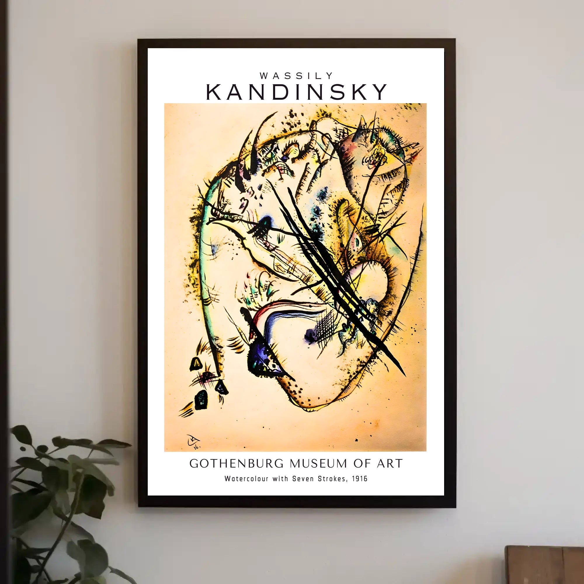 Wassily Kandinsky at the Gothenburg Museum of Art Poster