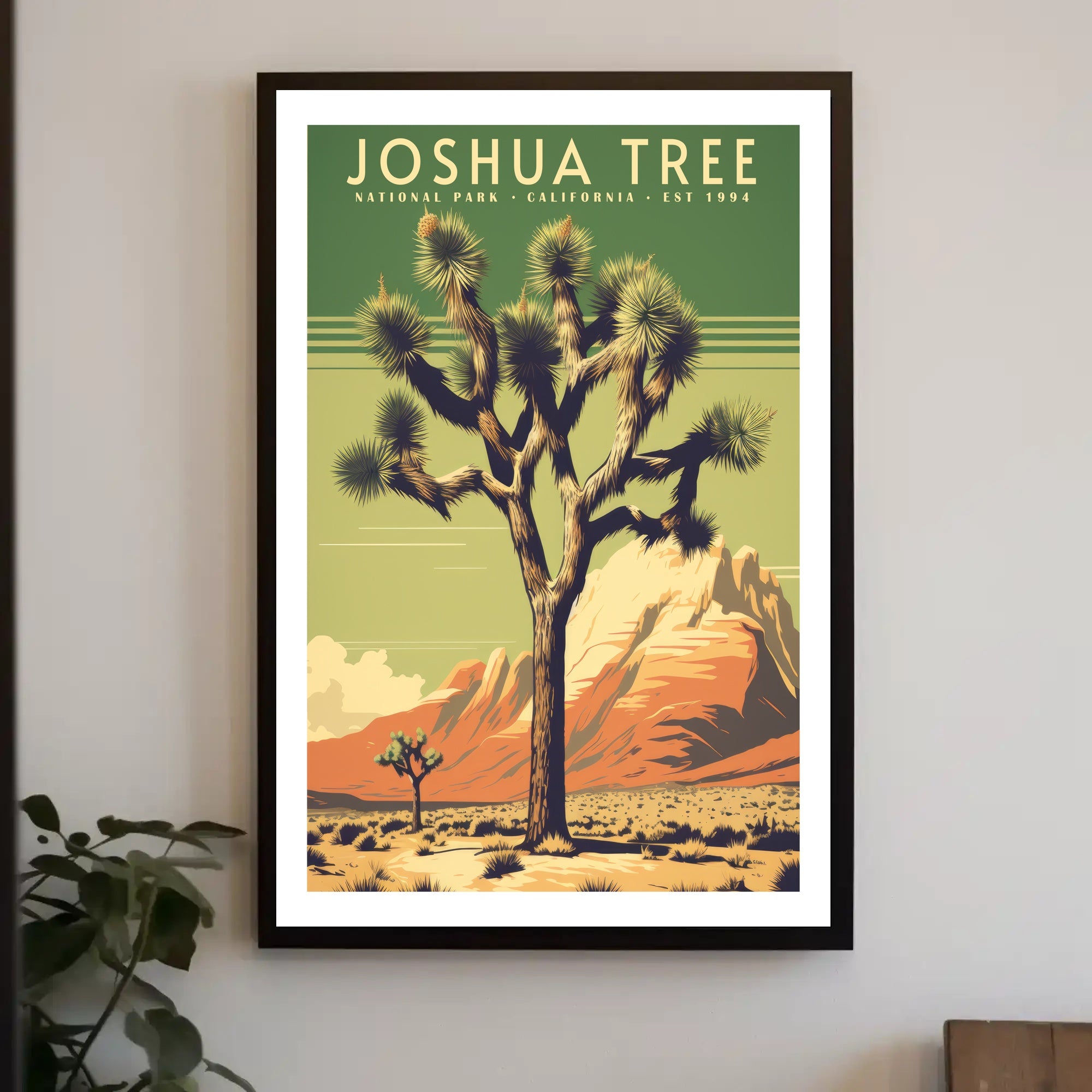 Joshua Tree National Park Scenic Poster Print